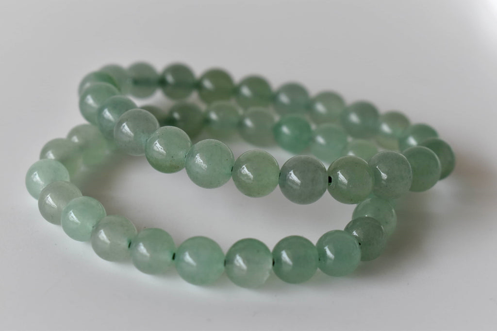 Green Aventurine Bracelet (Emotional Understanding and Attraction) | Bracelets | Wiccan Center