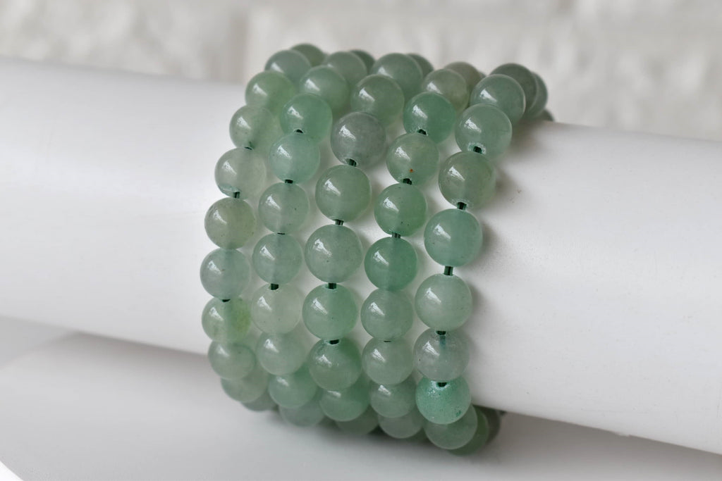 Green Aventurine Bracelet (Emotional Understanding and Attraction) | Bracelets | Wiccan Center