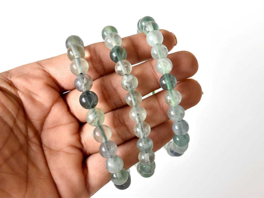 Green Fluorite Bracelet (Intuition and Psychic Awareness) | Bracelets | Wiccan Center