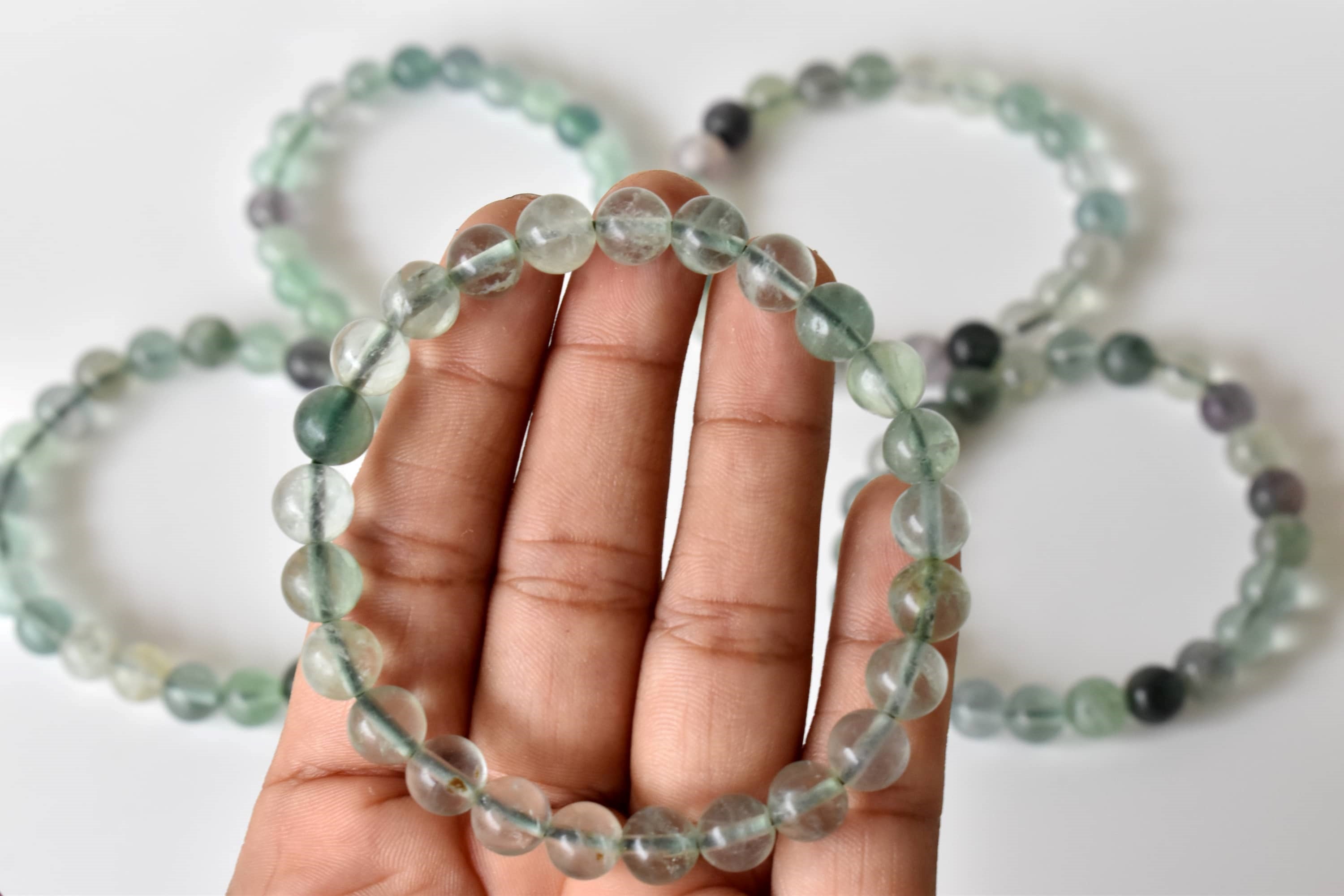 Green Fluorite Bracelet (Intuition and Psychic Awareness)