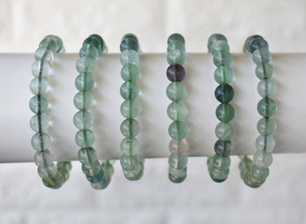 Green Fluorite Bracelet (Intuition and Psychic Awareness) | Bracelets | Wiccan Center