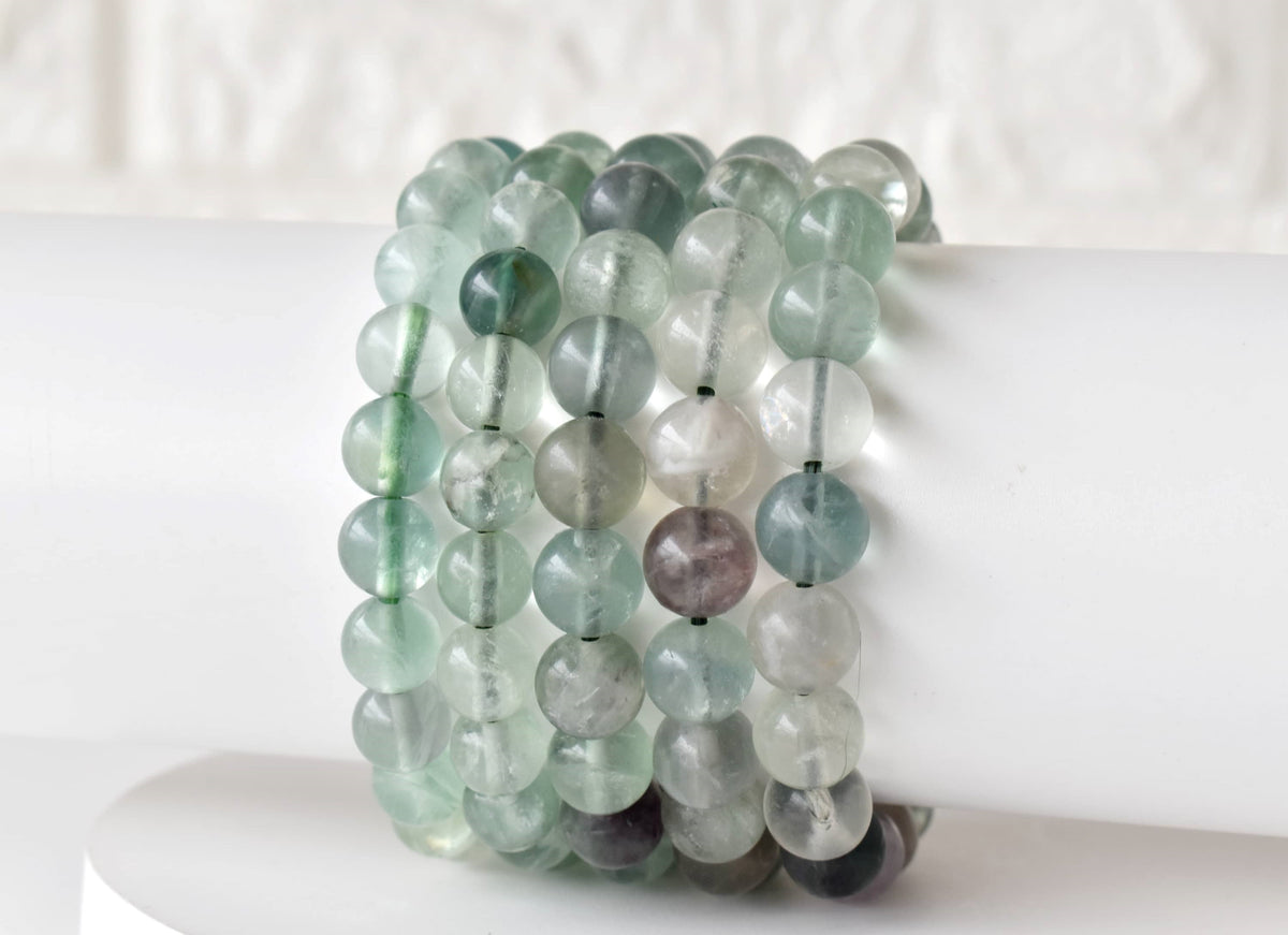 Green Fluorite Bracelet (Intuition and Psychic Awareness) | Bracelets | Wiccan Center