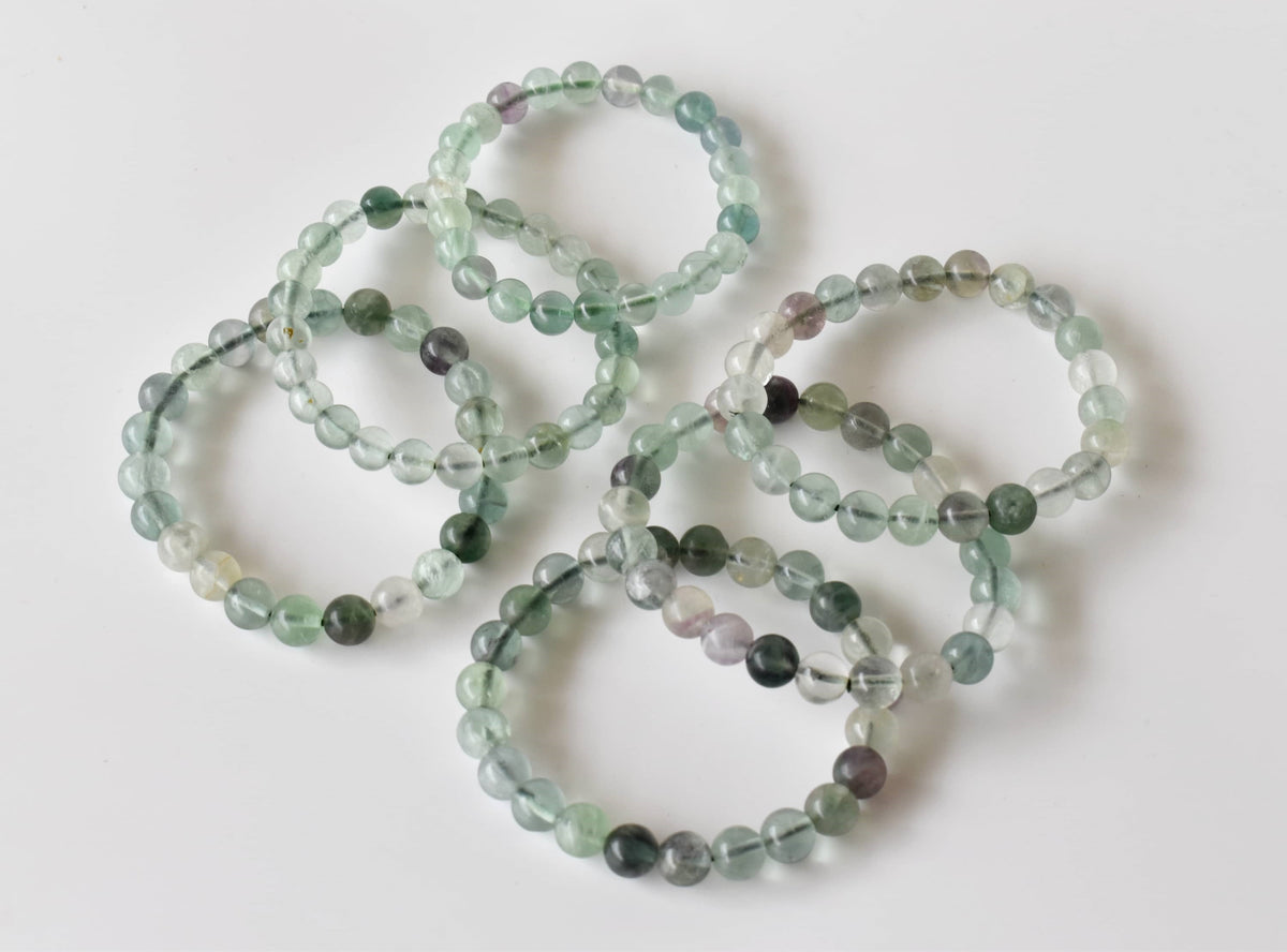 Green Fluorite Bracelet (Intuition and Psychic Awareness) | Bracelets | Wiccan Center