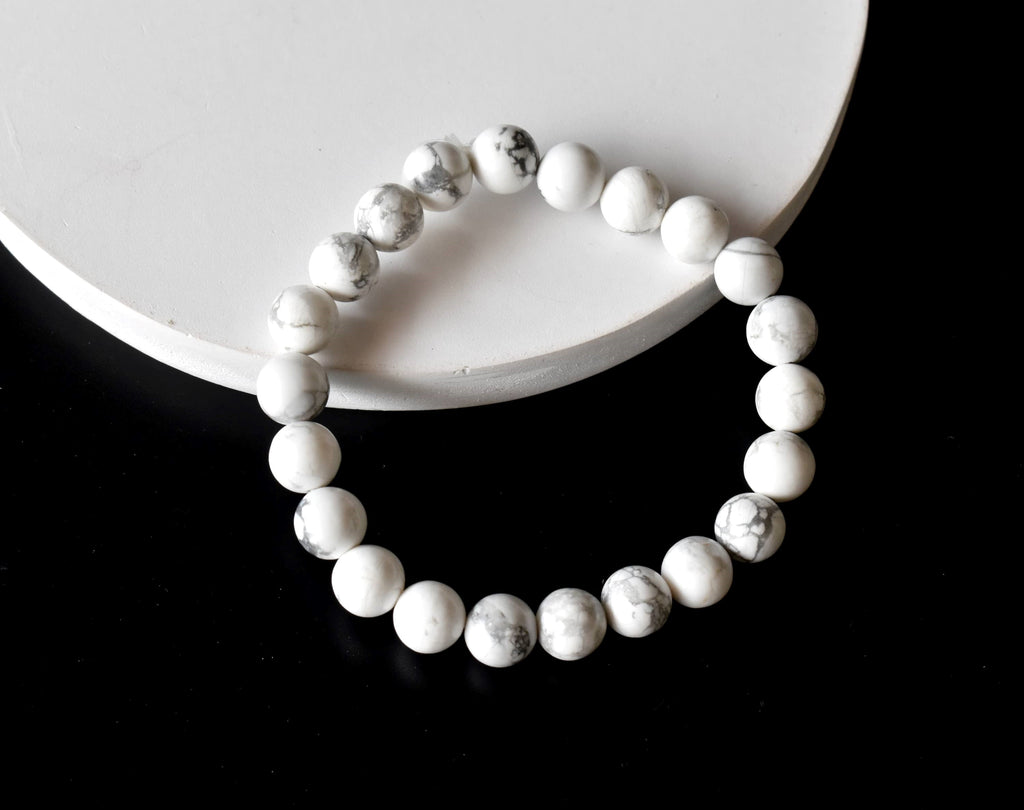 Howlite Bracelet (Insight and  Stress Relief).