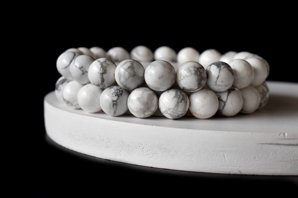 Howlite Bracelet (Insight and  Stress Relief).