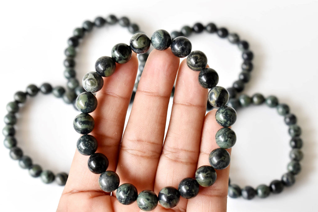 Kambaba Jasper Bracelet (Self Discovery and Empathy).