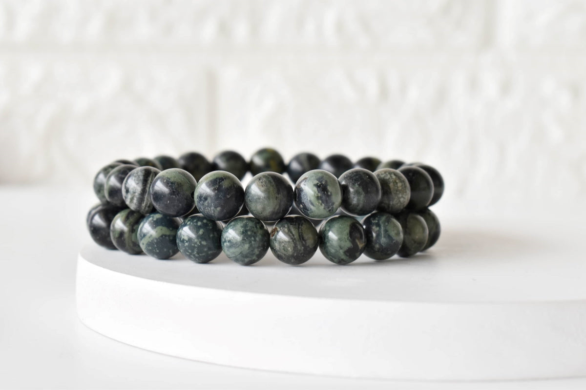 Kambaba Jasper Bracelet (Self Discovery and Empathy).