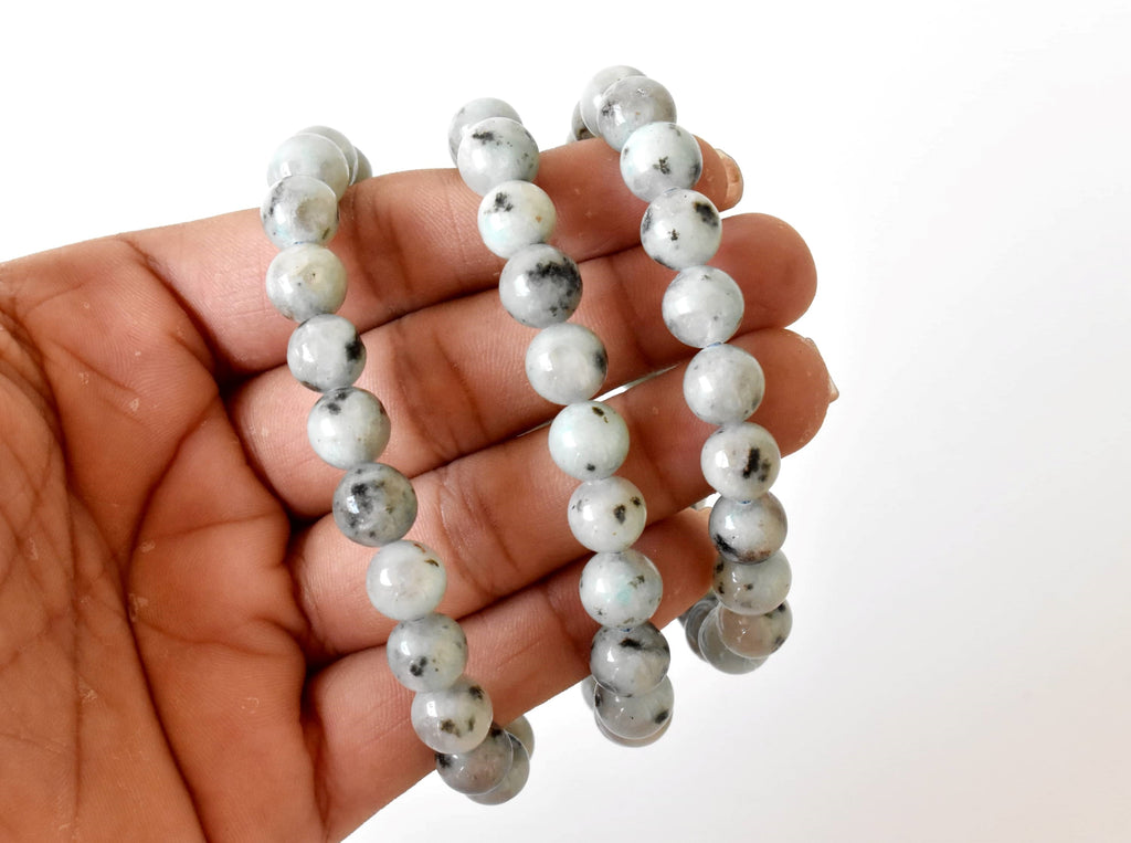 Kiwi Jasper Bracelet (Peace Of Mind and Communicataion) | Bracelets | Wiccan Center