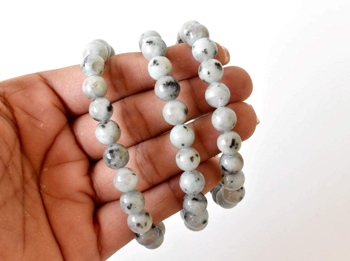 Kiwi Jasper Bracelet (Peace Of Mind and Communicataion) | Bracelets | Wiccan Center