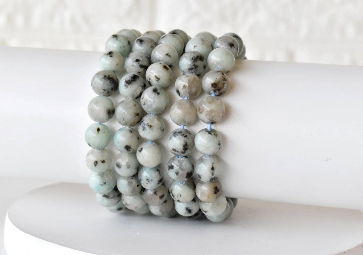 Kiwi Jasper Bracelet (Peace Of Mind and Communicataion) | Bracelets | Wiccan Center