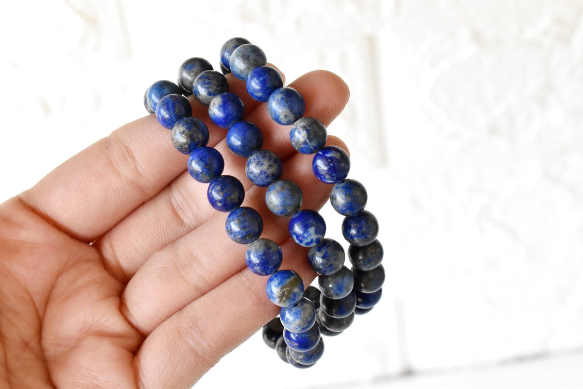 Lapis Lazuli Bracelet (Angelic Communication and Luck).