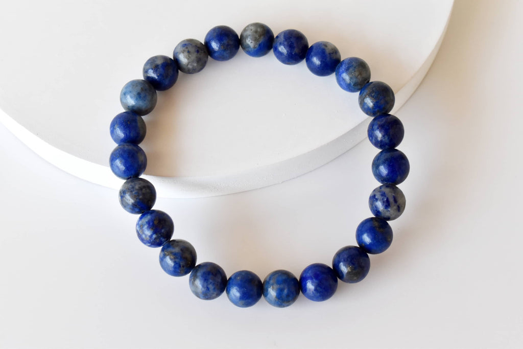 Lapis Lazuli Bracelet (Angelic Communication and Luck).