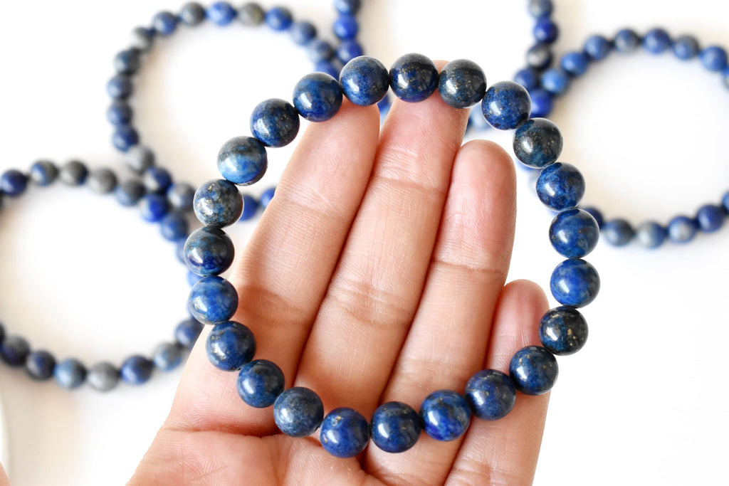 Lapis Lazuli Bracelet (Angelic Communication and Luck).