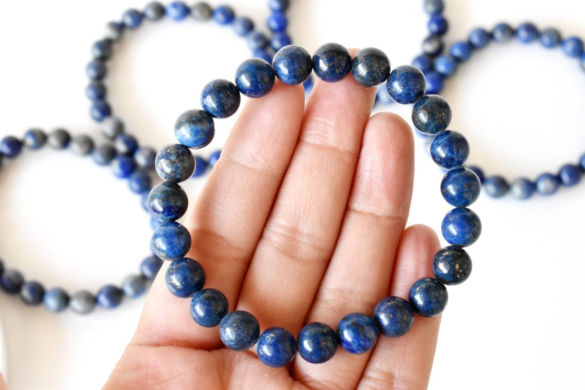 Lapis Lazuli Bracelet (Angelic Communication and Luck).