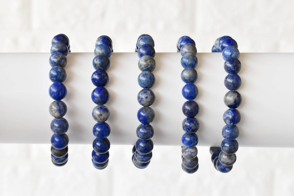 Lapis Lazuli Bracelet (Angelic Communication and Luck).