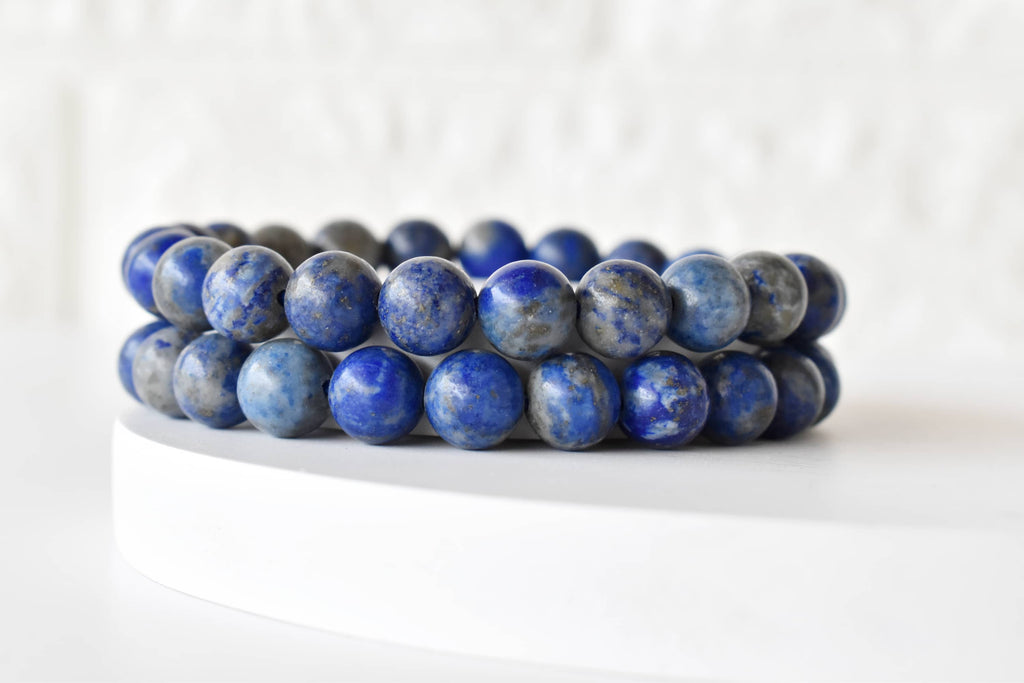 Lapis Lazuli Bracelet (Angelic Communication and Luck).