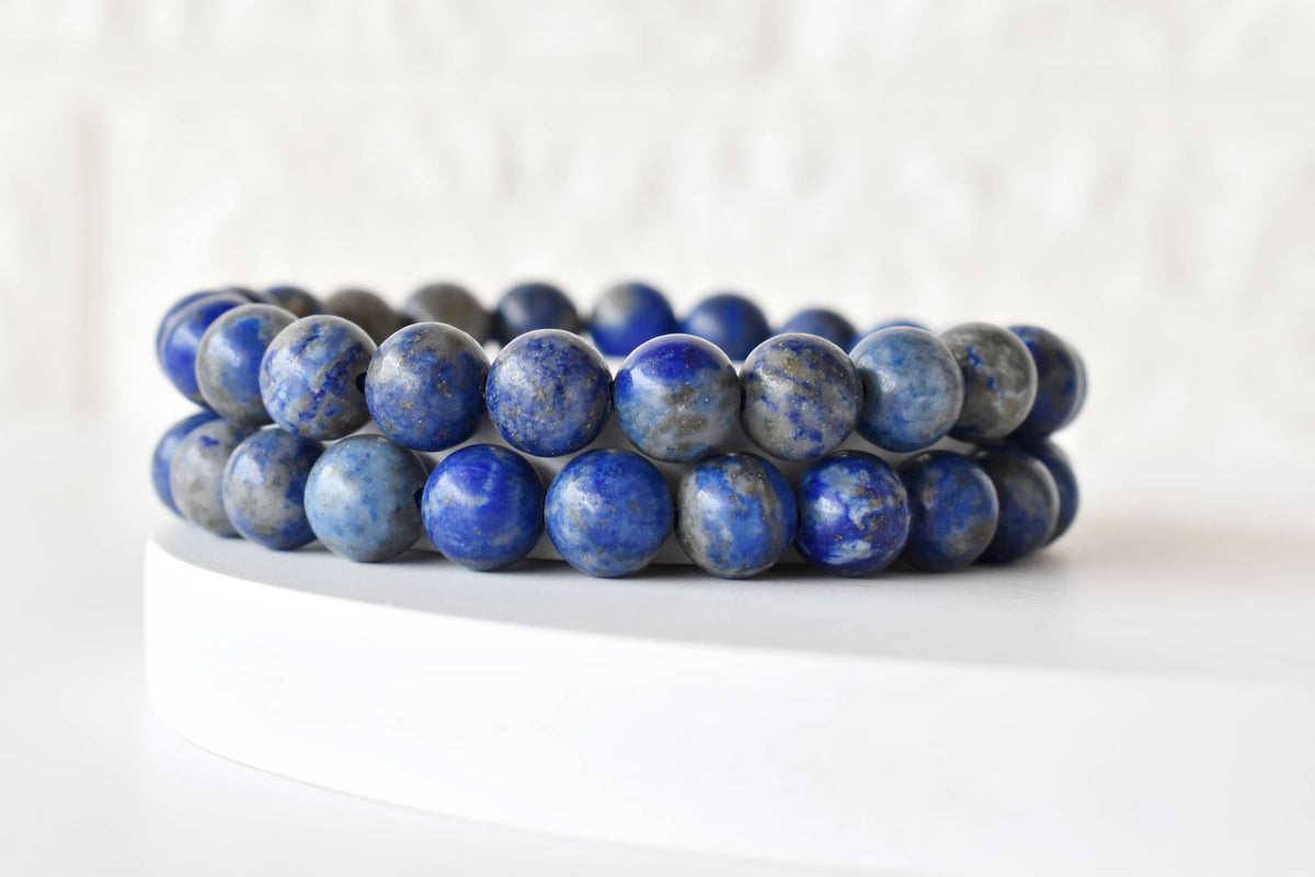 Lapis Lazuli Bracelet (Angelic Communication and Luck).