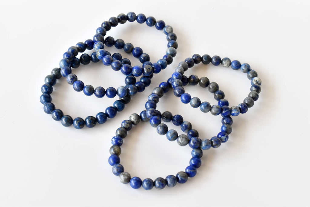 Lapis Lazuli Bracelet (Angelic Communication and Luck).