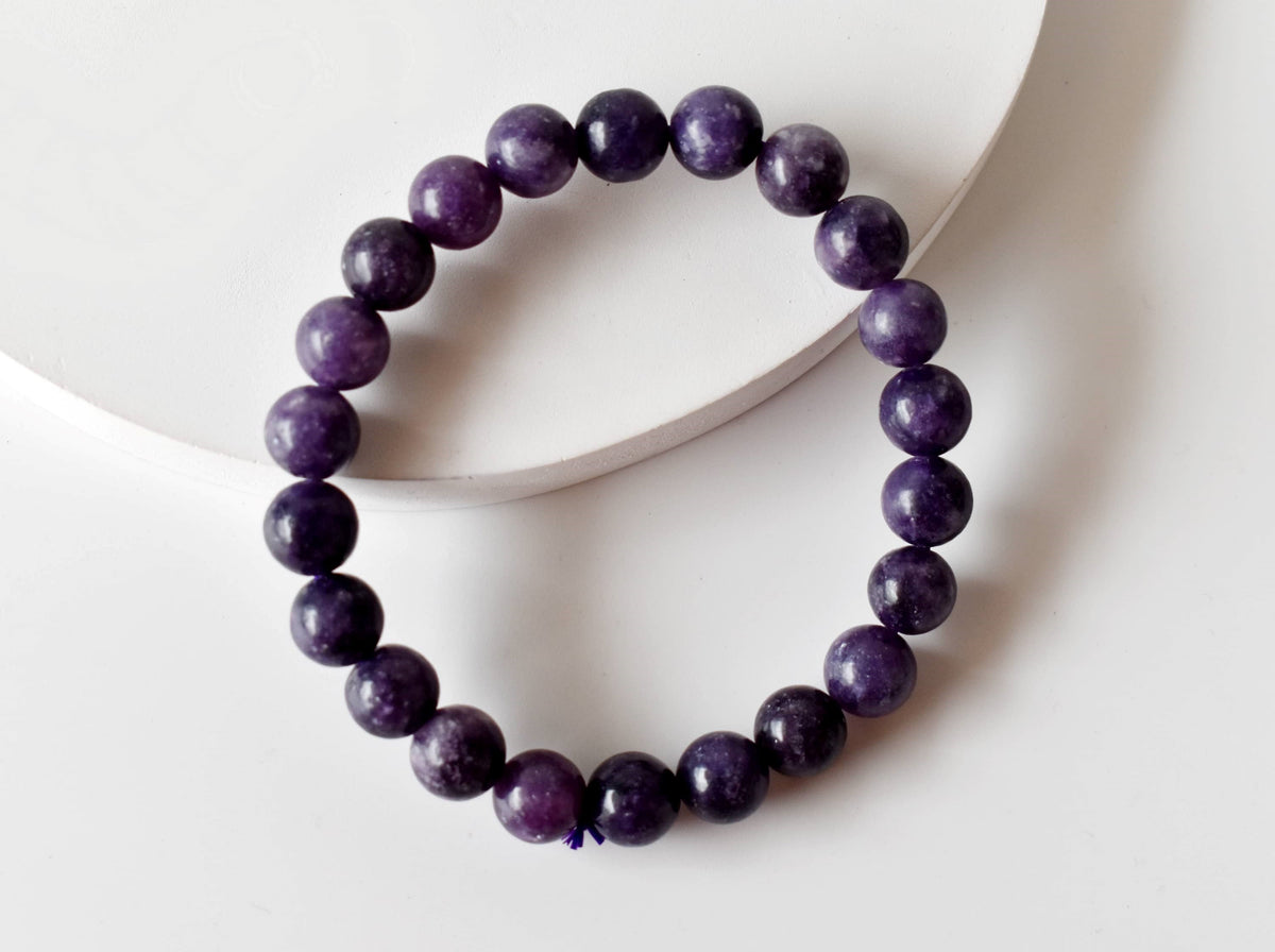 Lepidolite Bracelet (Emotional Understanding and Generosity)
