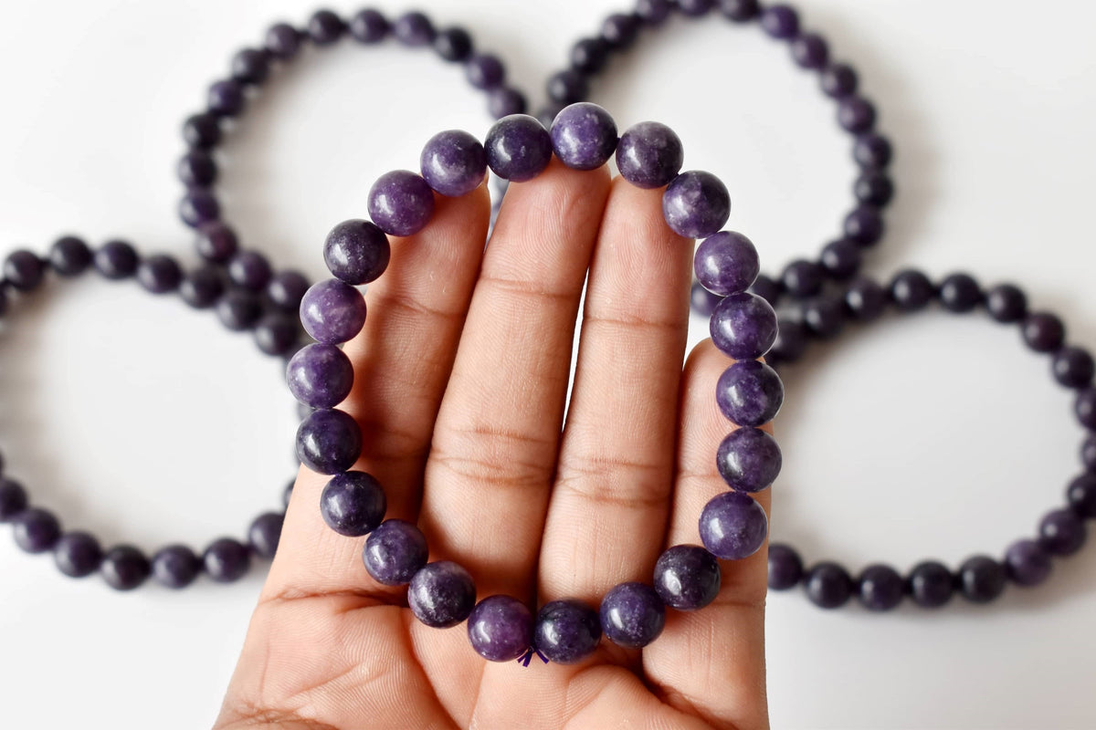 Lepidolite Bracelet (Emotional Understanding and Generosity)