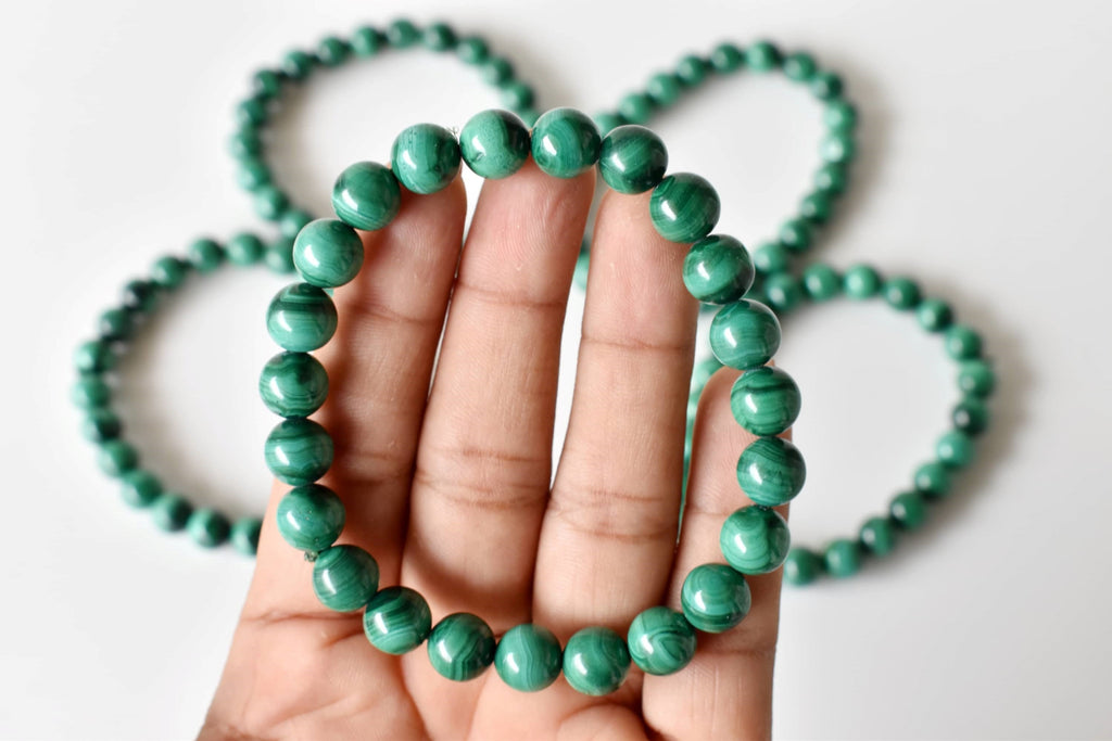 Malachite Bracelet (Travel and Confidence).