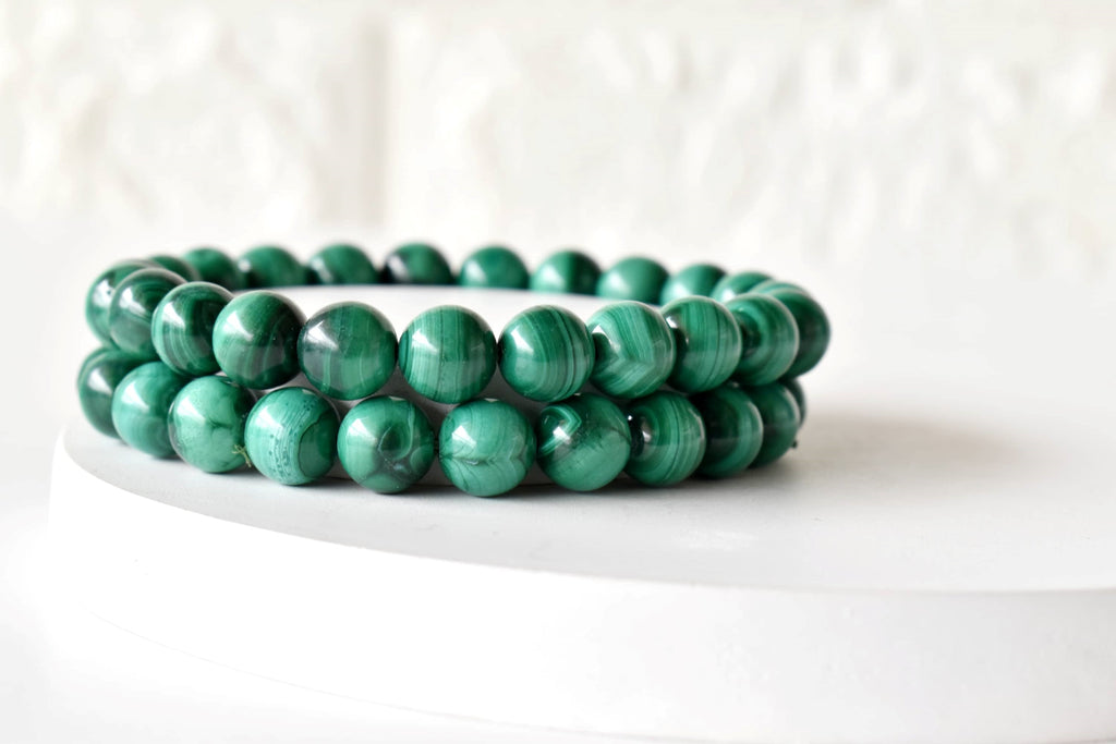 Malachite Bracelet (Travel and Confidence).