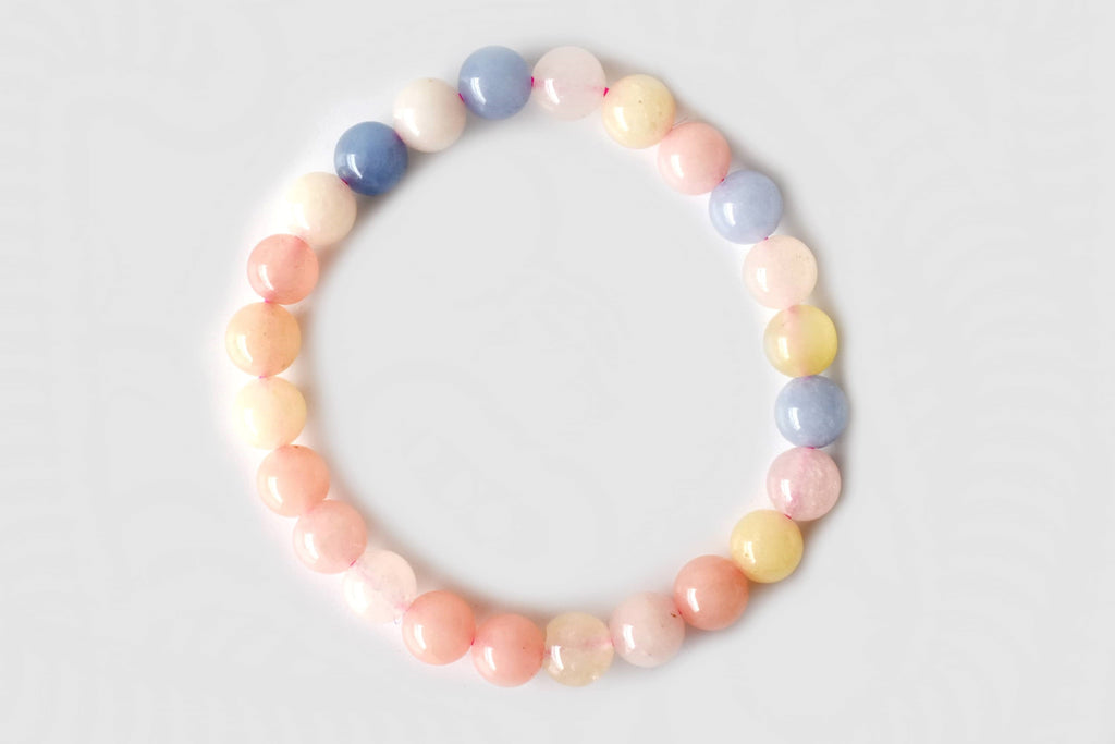Morganite Bracelet (Travel and Wisdom)