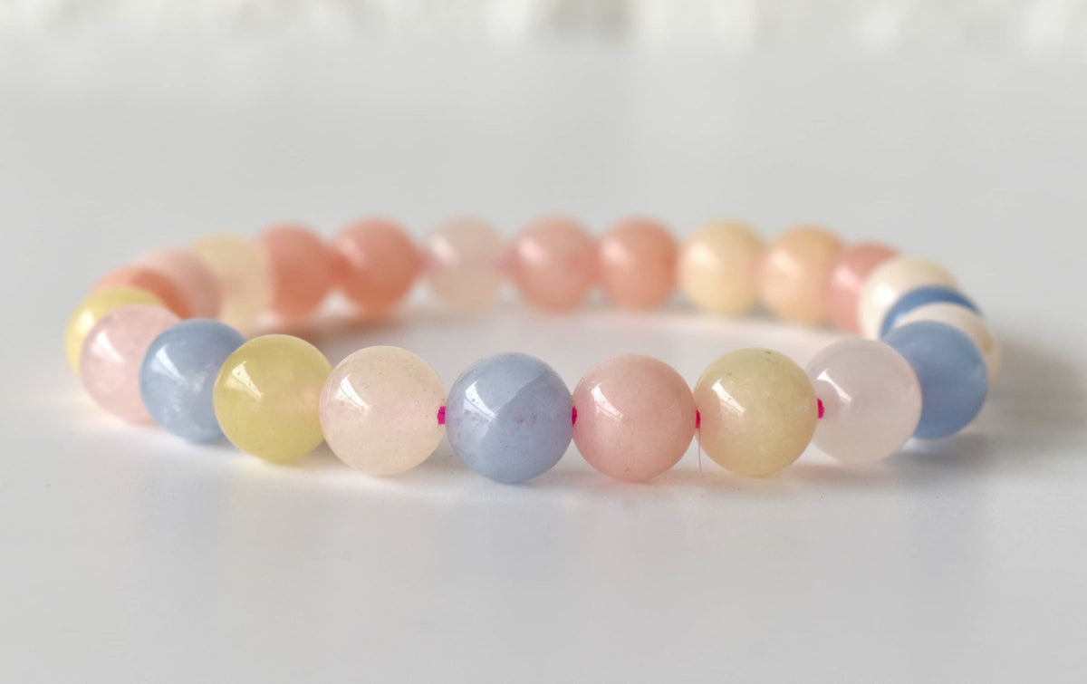 Morganite Bracelet (Travel and Wisdom)