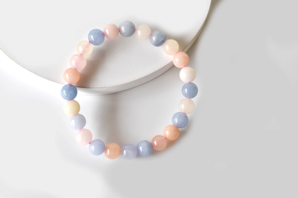 Morganite Bracelet (Travel and Wisdom)