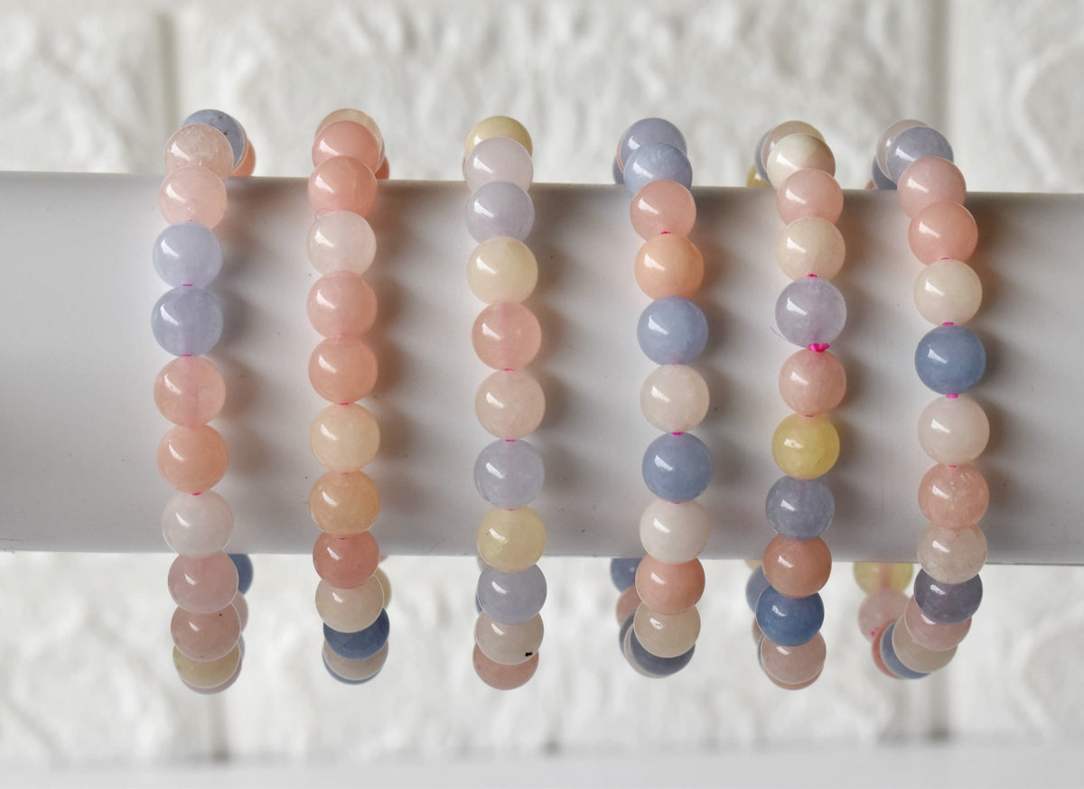 Morganite Bracelet (Travel and Wisdom)