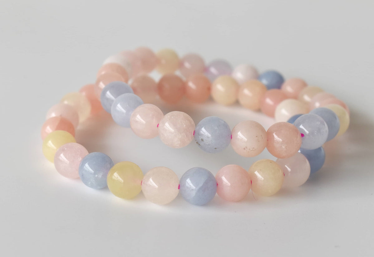 Morganite Bracelet (Travel and Wisdom)