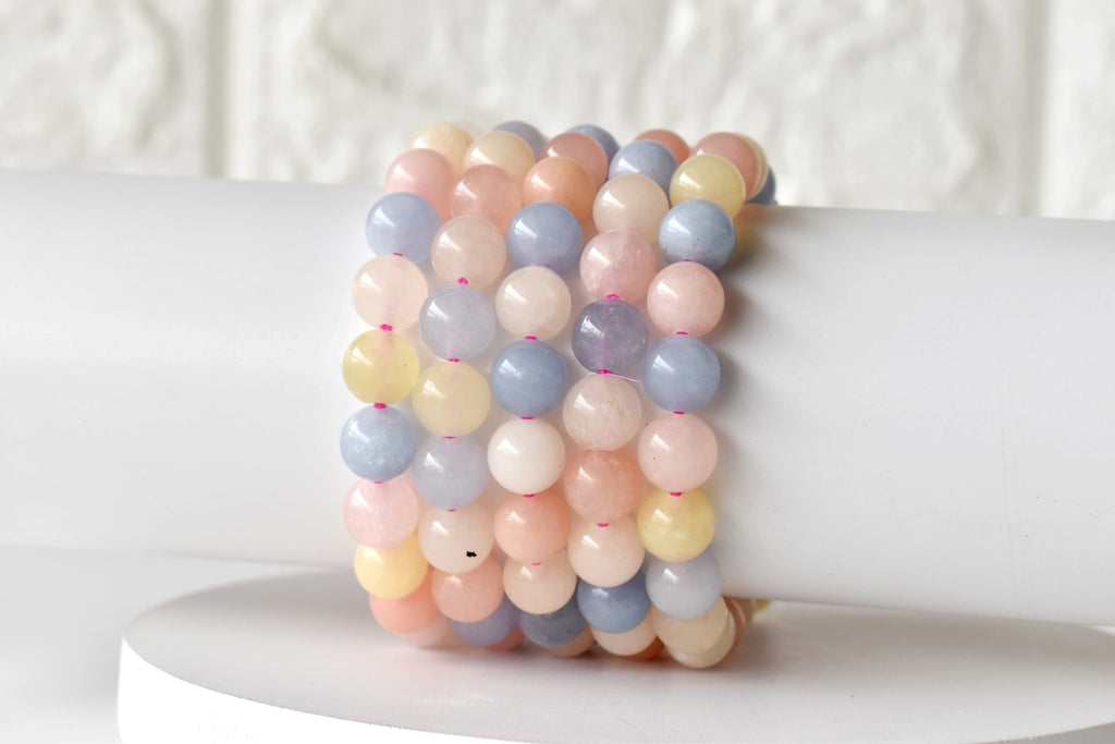 Morganite Bracelet (Travel and Wisdom)