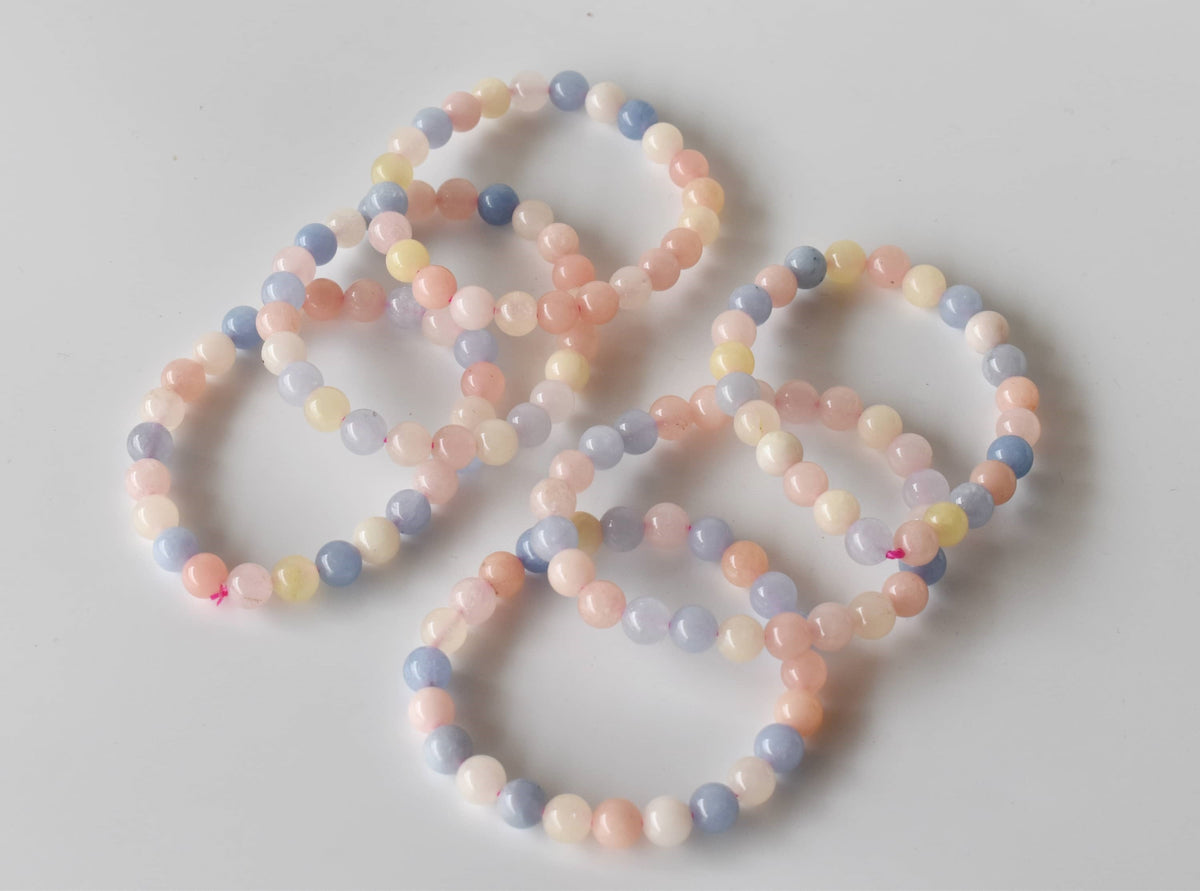 Morganite Bracelet (Travel and Wisdom)