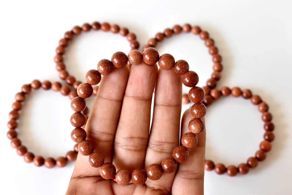 Red Sandstone Bracelet (Creativity and Truth)