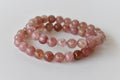 Strawberry Quartz Bracelet (Attraction and Emotional Calmness) | Bracelets | Wiccan Center
