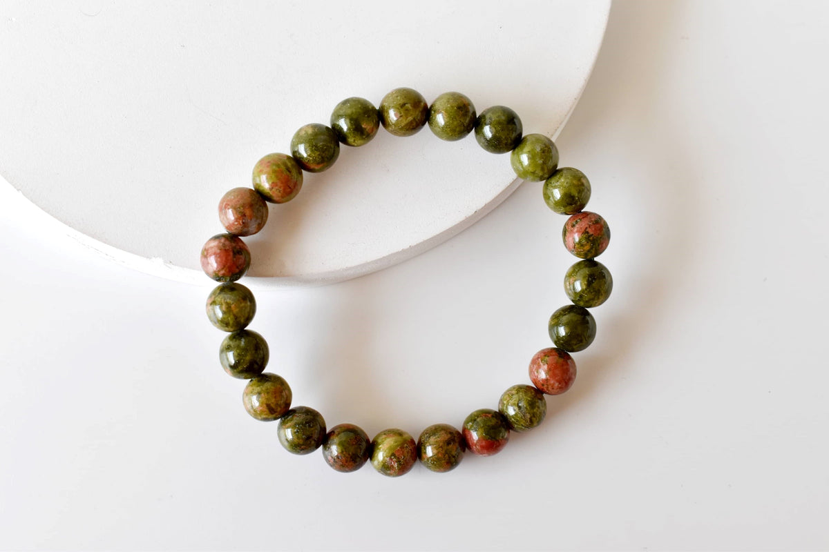 Unakite Bracelet (Vision and Inner Peace).