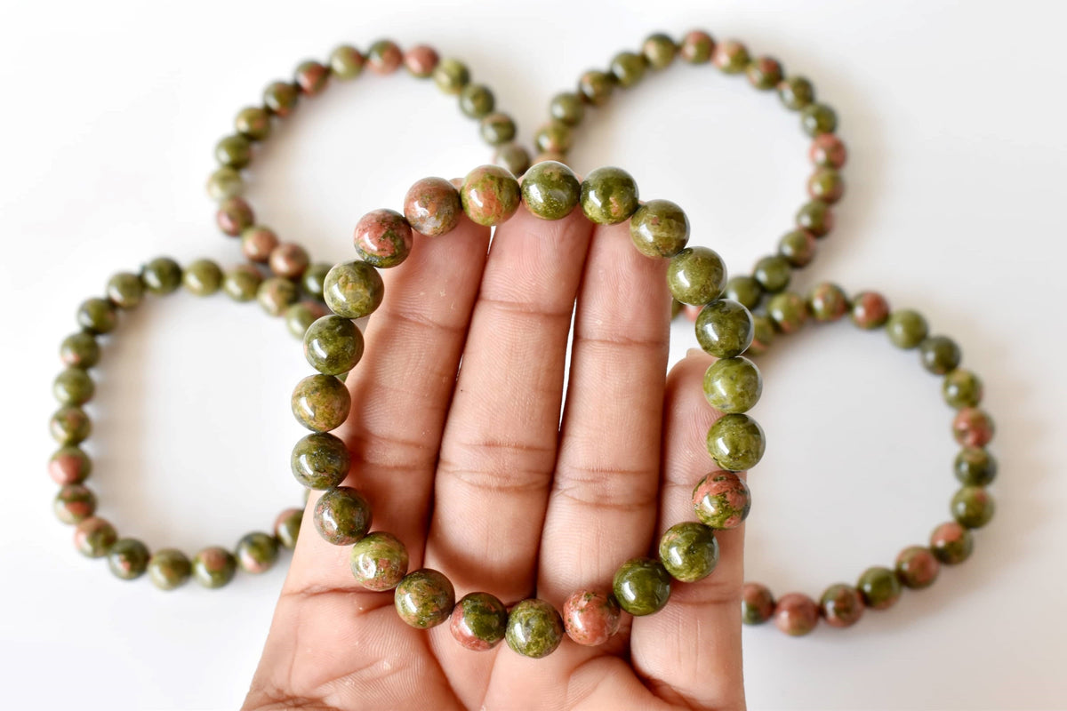 Unakite Bracelet (Vision and Inner Peace).