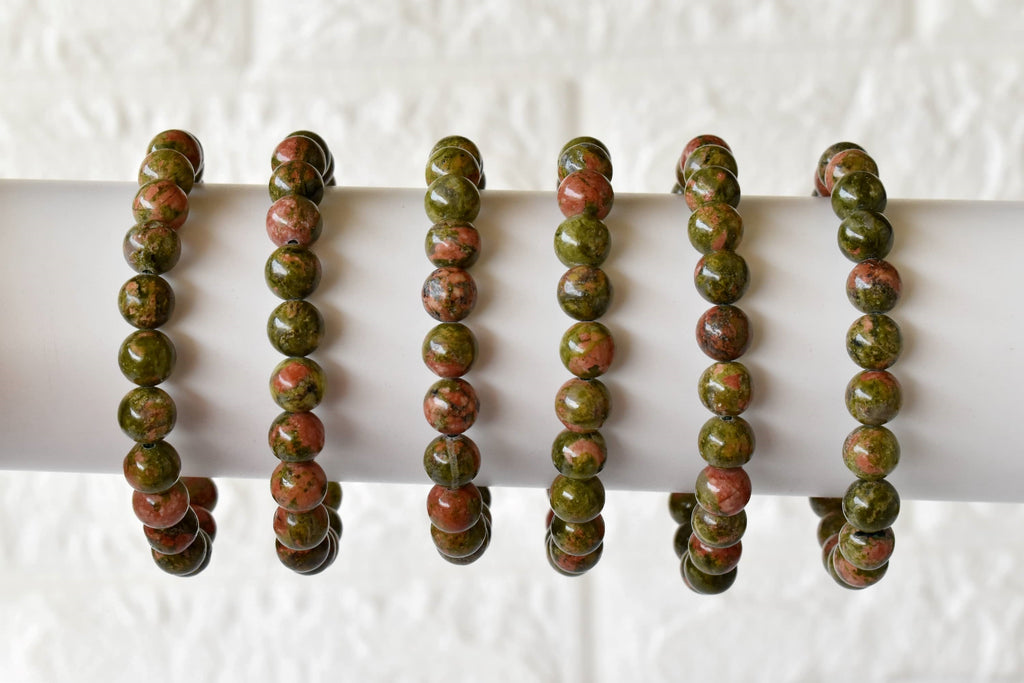 Unakite Bracelet (Vision and Inner Peace).