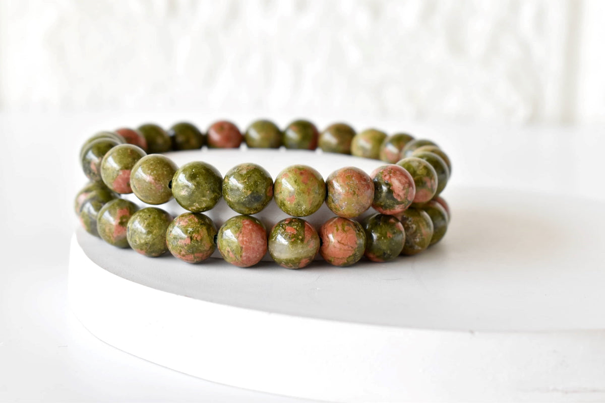 Unakite Bracelet (Vision and Inner Peace).