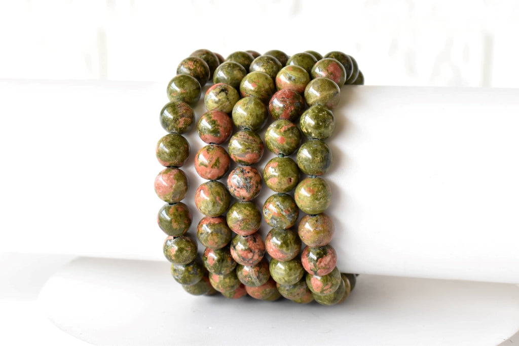 Unakite Bracelet (Vision and Inner Peace).