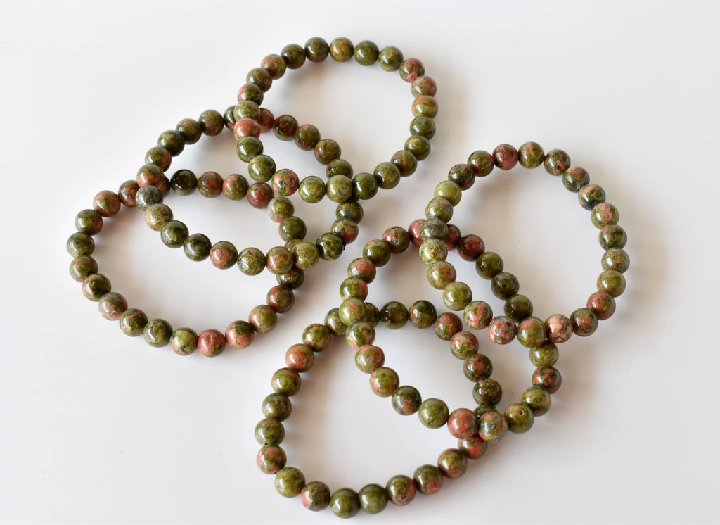 Unakite Bracelet (Vision and Inner Peace).