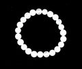 White Agate Bracelet (Concentration and Trauma) | Bracelets | Wiccan Center