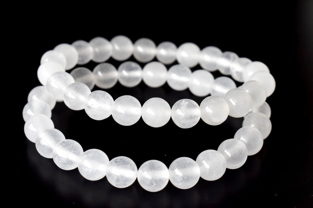 White Agate Bracelet (Concentration and Trauma) | Bracelets | Wiccan Center