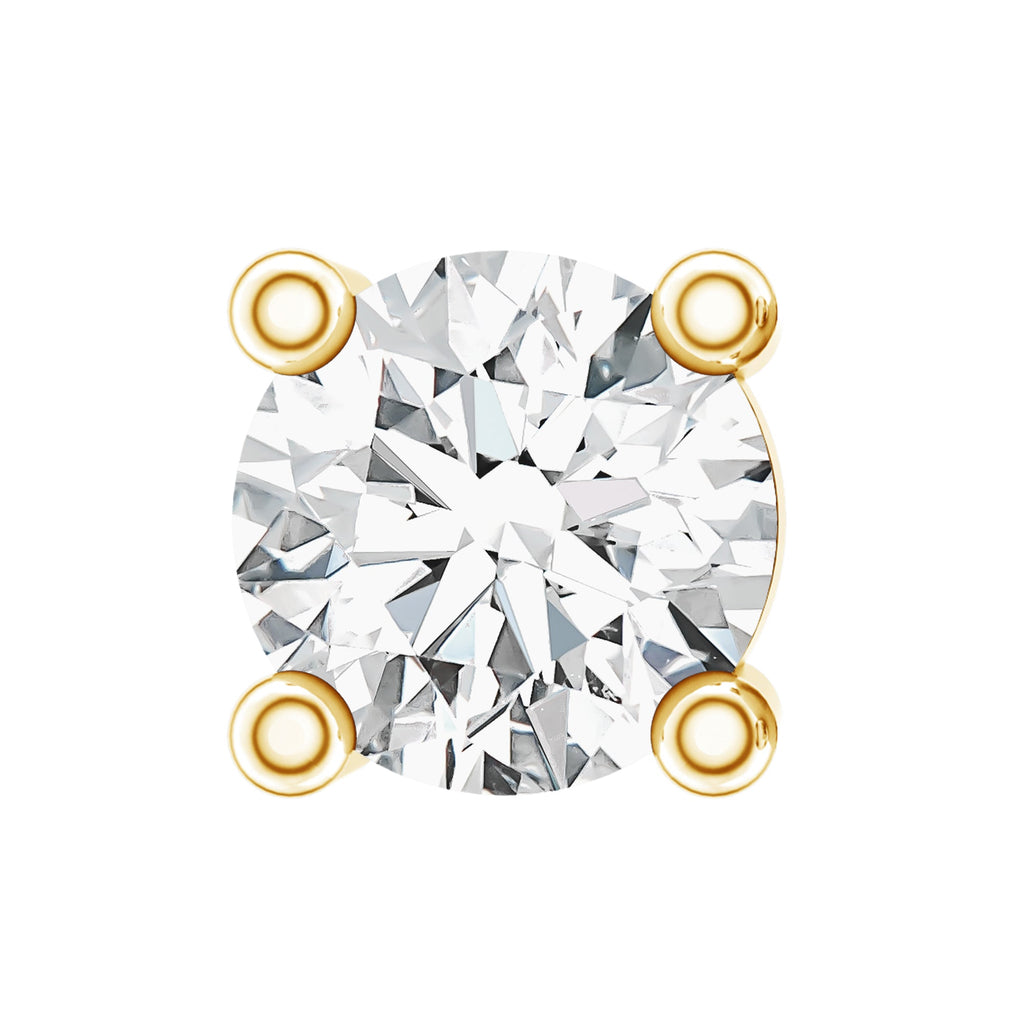Minimalist Diamond Solitaire Tragus Earring | Body Jewelry | Wiccan Center