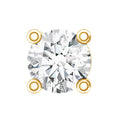 Minimalist Diamond Solitaire Tragus Earring | Body Jewelry | Wiccan Center