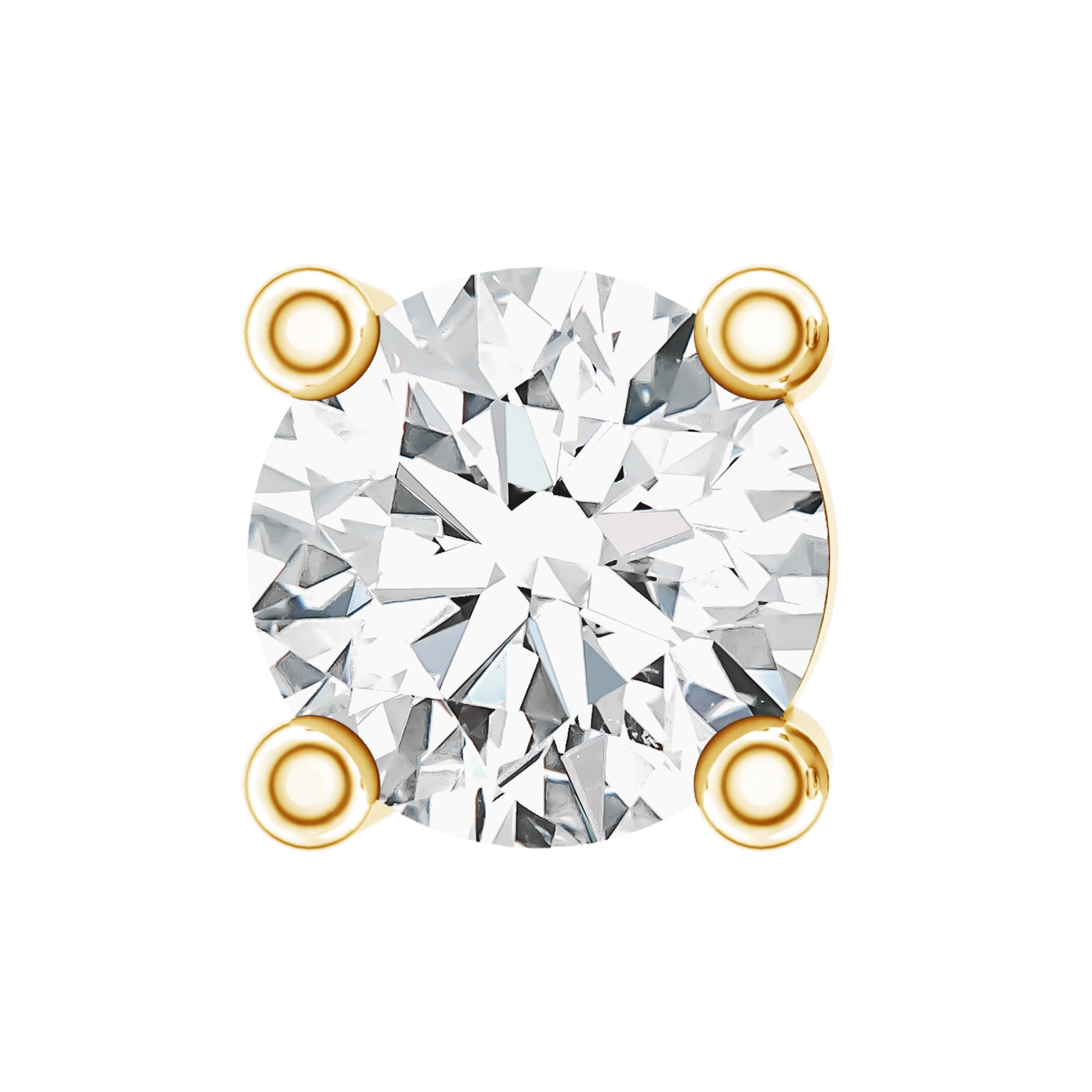 Minimalist Diamond Solitaire Tragus Earring | Body Jewelry | Wiccan Center