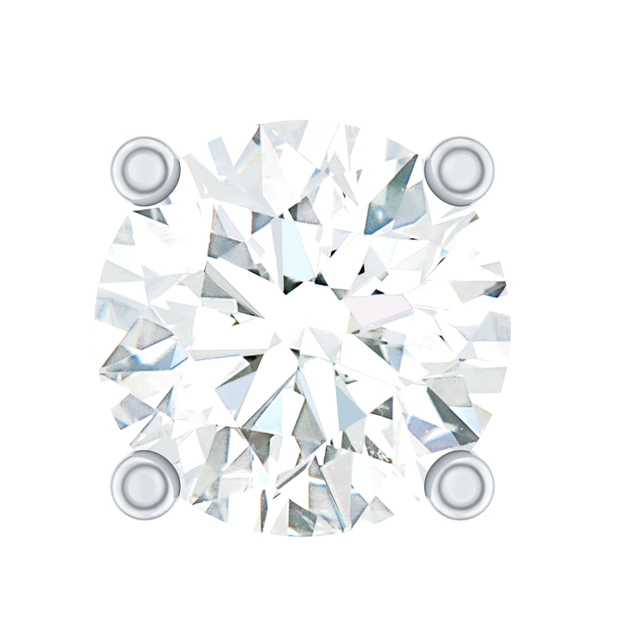 Minimalist Diamond Solitaire Earring for Tragus Piercing | Body Jewelry | Wiccan Center