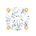 Minimalist Diamond Solitaire Earring for Tragus Piercing | Body Jewelry | Wiccan Center