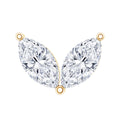 Marquise Diamond Two Stone Earring for Tragus Piercing | Body Jewelry | Wiccan Center