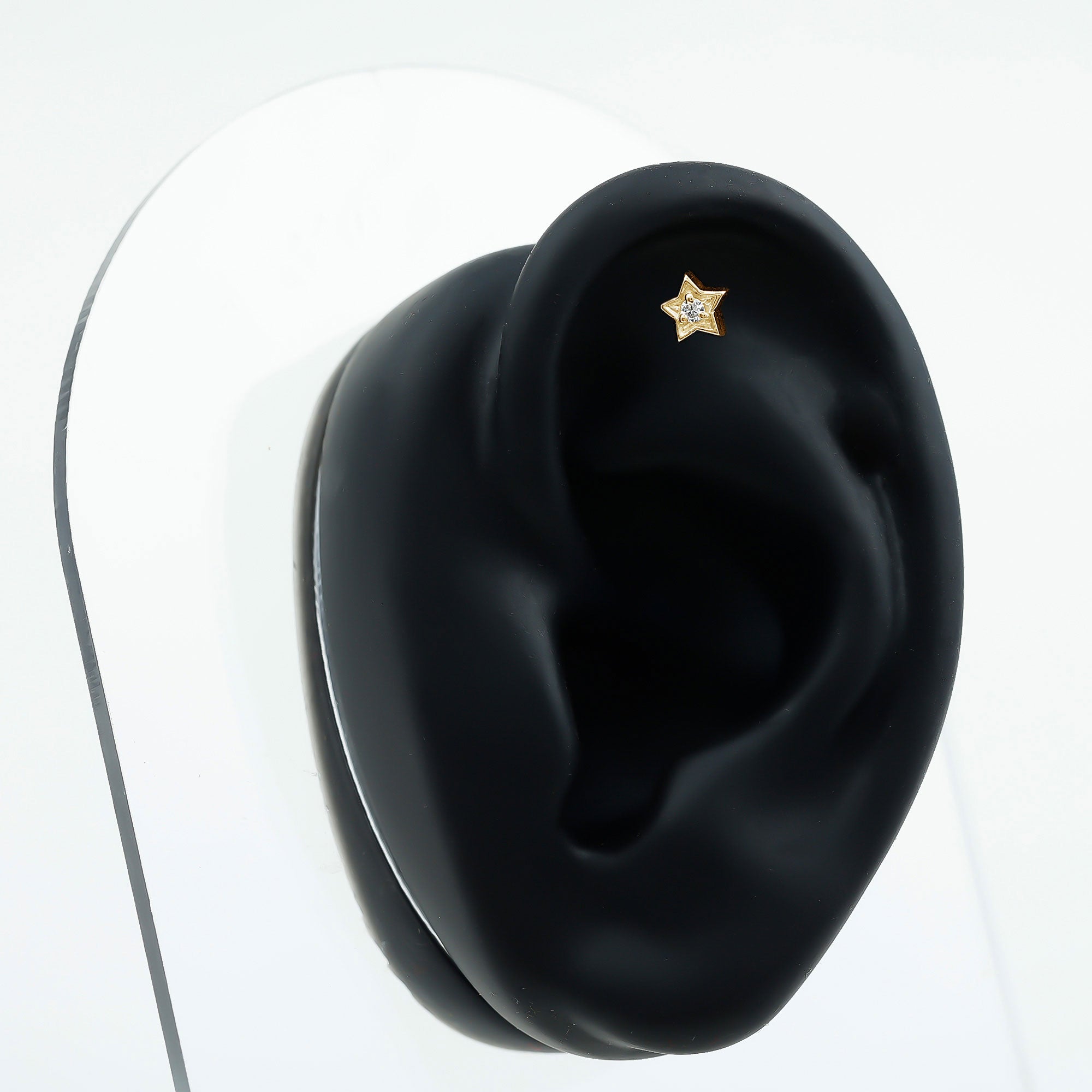 Dainty Diamond Star Earring for Tragus Piercing | Body Jewelry | Wiccan Center
